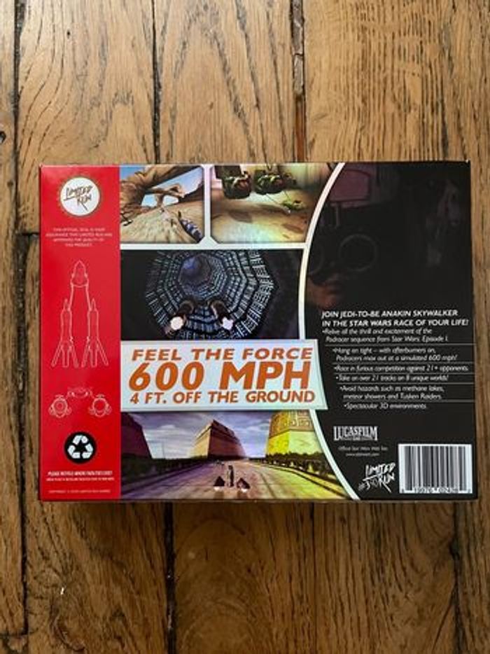 Limited Run #350: Star Wars Episode I : Racer Classic Edition (PS4) - photo numéro 2