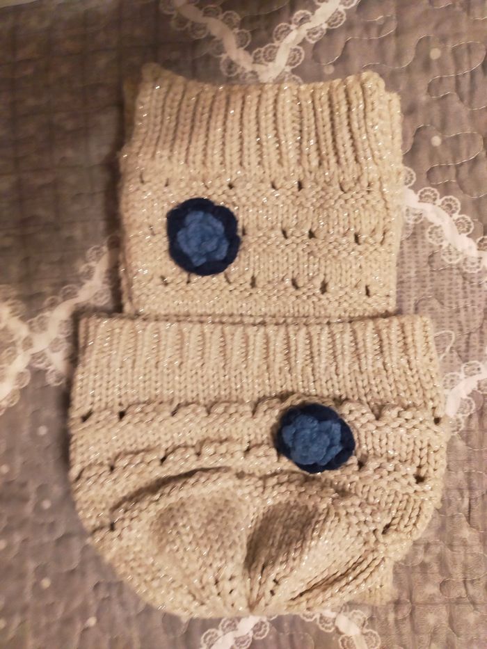 Ensemble bonnet écharpe sergent major pour fille