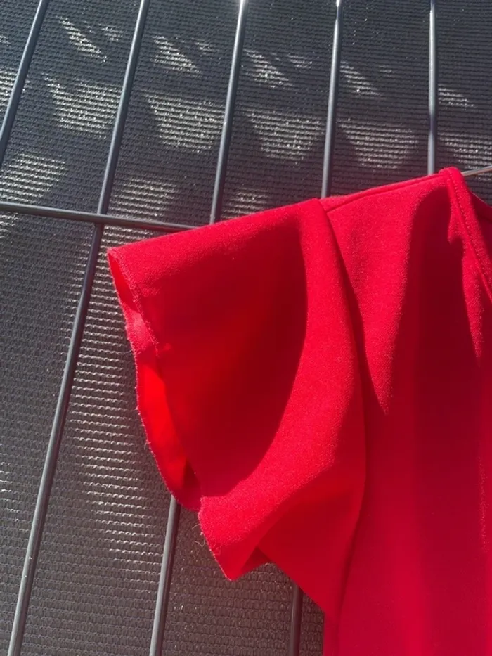 👗 Robe rouge - Manches papillon - XS - Shein - photo numéro 6