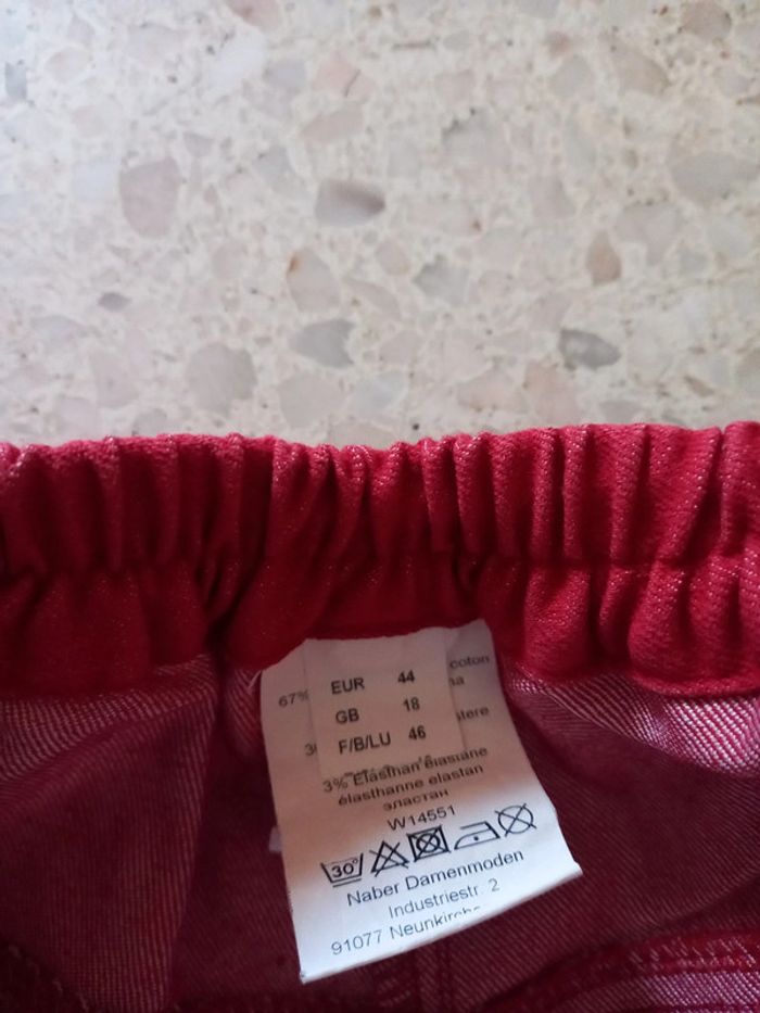 Pantacourt framboise 44 - photo numéro 3