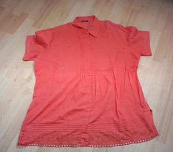 Chemise manches courtes Elena Miro taille XXL