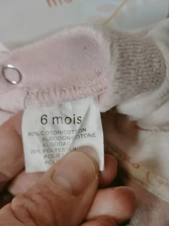 Pyjamas fille 6 mois - photo numéro 5