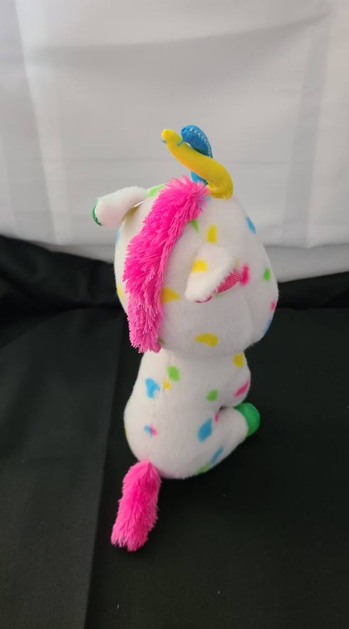 Peluche Ty Beanie Boo's Small Harmonie la Licorne - photo numéro 3