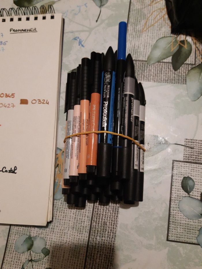 Lot feutres promarker Faber castel - photo numéro 4