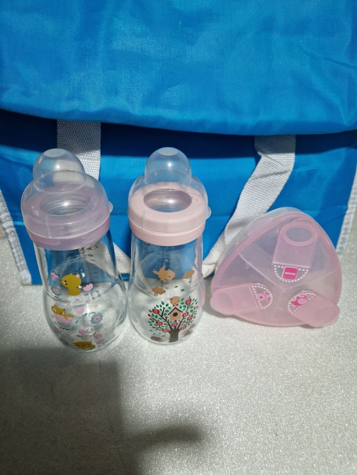 Biberons Mam en verre 260ml