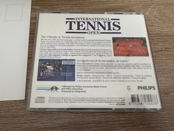 International Tennis open pc big box - photo numéro 10