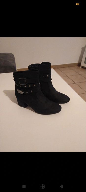 Bottine suédoise dain