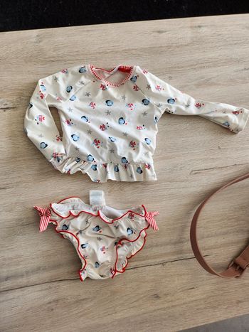 Maillot de bain Obaibi 12 mois 2 pieces