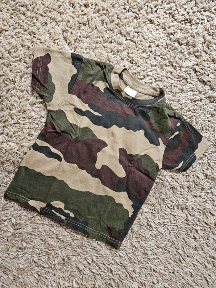 Tee-shirt militaire 4ans