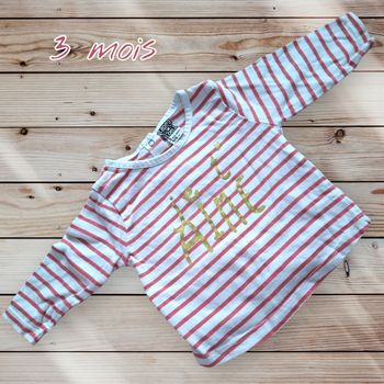 💖 T-shirt bébé trop craquant “Je t’aime”💖