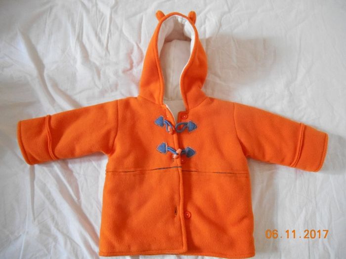 Veste doublée garçon-fille 12-18 mois