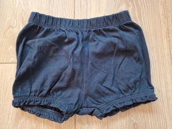Short fille la redoute bleu marine 67 cm