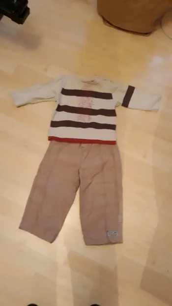 Pantalon et t shirt manche longue