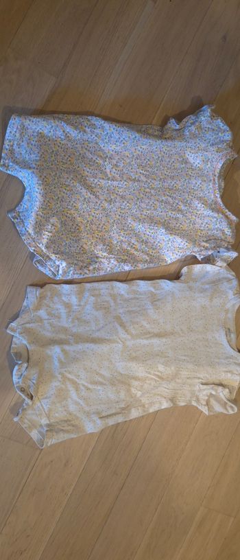 Lot de 2 pyjashorts fleuris 24M