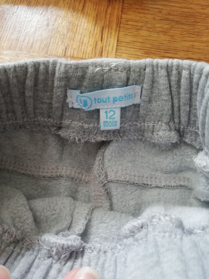 Jogging gris garçon 12 mois - photo numéro 2