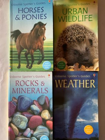 Usborne spotter’s guides 
