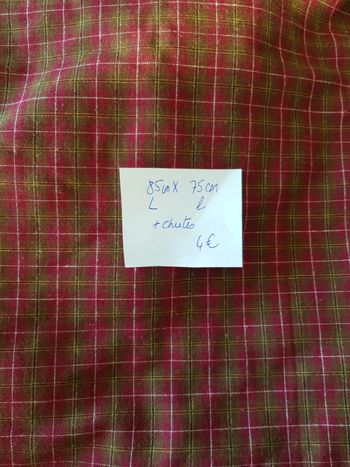 Tissu écossais grand carreaux