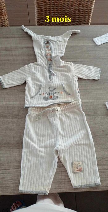 Ensemble garçon 3 mois