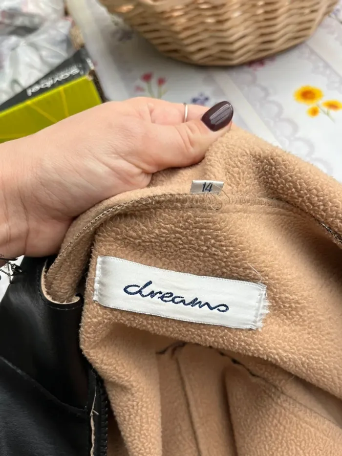 Veste style trench vintage cuir dreams longue - photo numéro 5