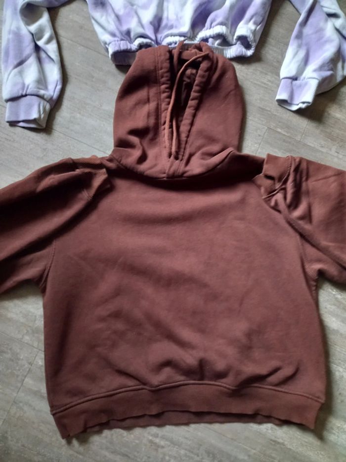 Lot de 2 sweats a capuches croc top XS/S - photo numéro 2