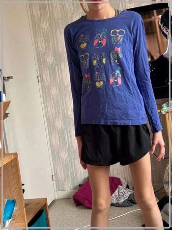 T  shirt  manche longue  taille  12ans  marque  mky