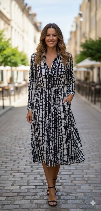 Robe Élégante Zara - Style Unique et Confortable