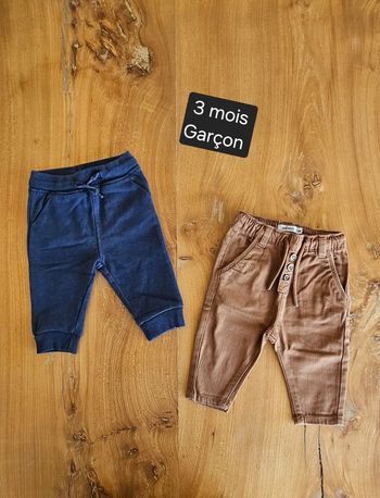 Lot de pantalons bébé garçon