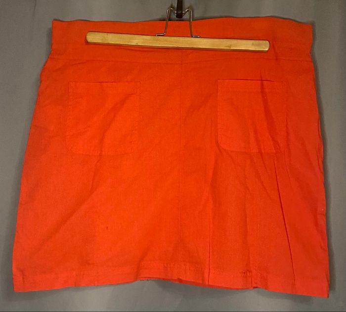 Jupe courte »Eldys »orange - photo numéro 2