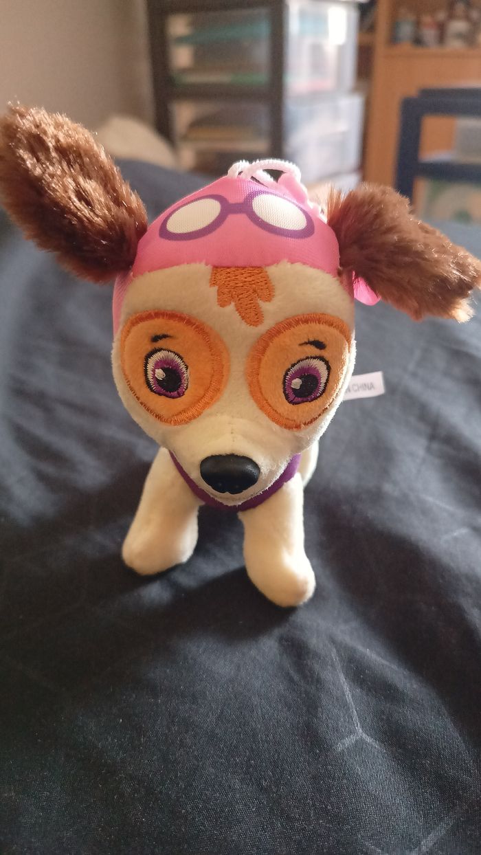 Peluche porte clef paw patrol