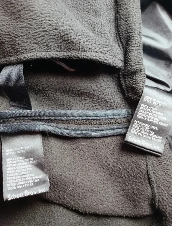 Veste Schott taille L - photo numéro 6