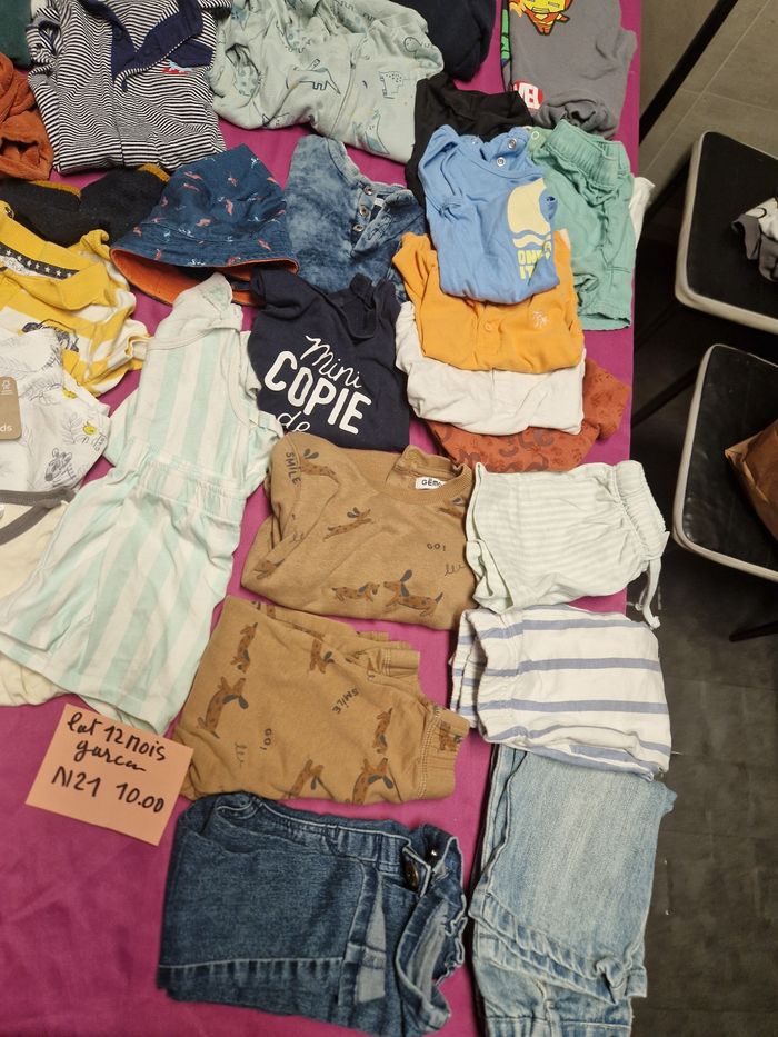 Lot vêtements 12mois garçon - photo numéro 2