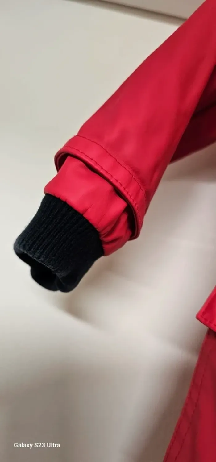 Imper Parka Trench Ciré Déperlant Petit Bateau Taille 18 mois - photo numéro 4