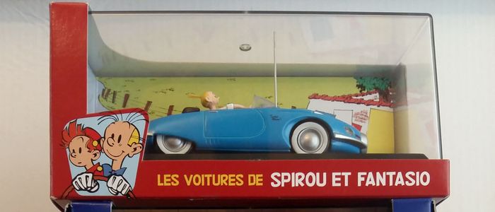 Voiture SPIROU ET FANTASIO : La Turbo-Rhino 1 - La corne de rhinocéros (SCELLÉ) - photo numéro 2
