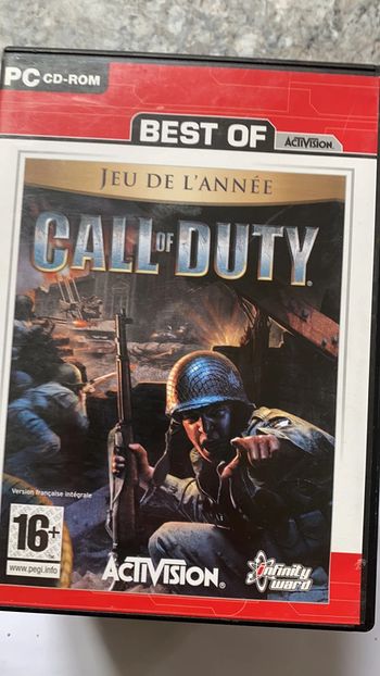 call of duty jeu de l’année pc