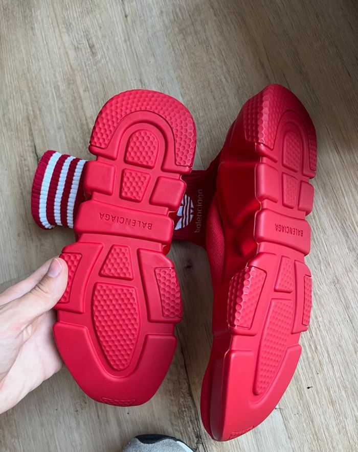Balenciaga X Adidas Speed Traîner Red 39 - photo numéro 3