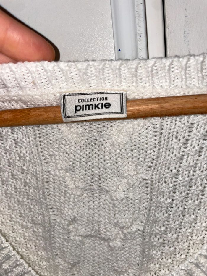 Pull crème - photo numéro 2