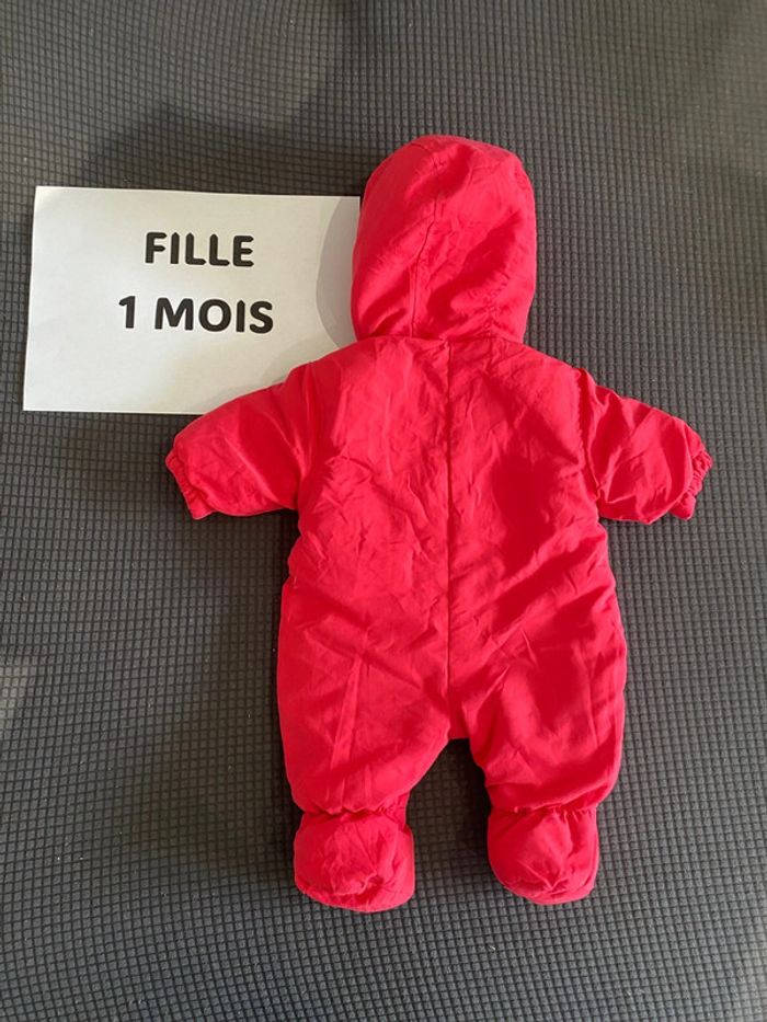 Combinaison fille 1 mois - photo numéro 3