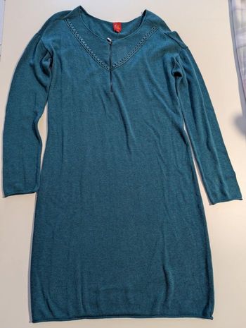 Robe turquoise