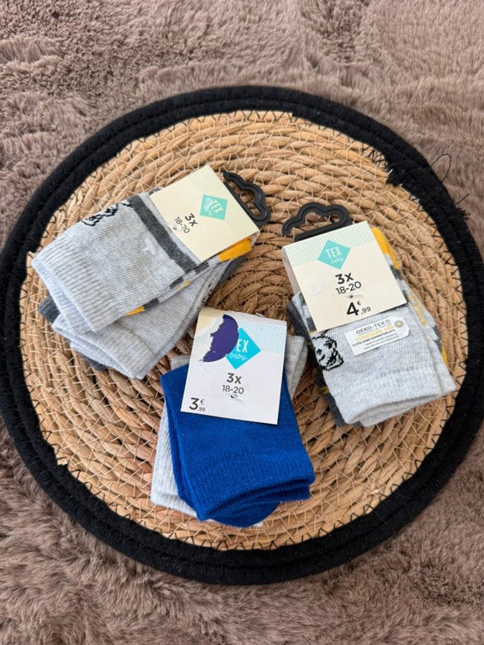 Lot paires de chaussettes - taille 18/20 🌼
