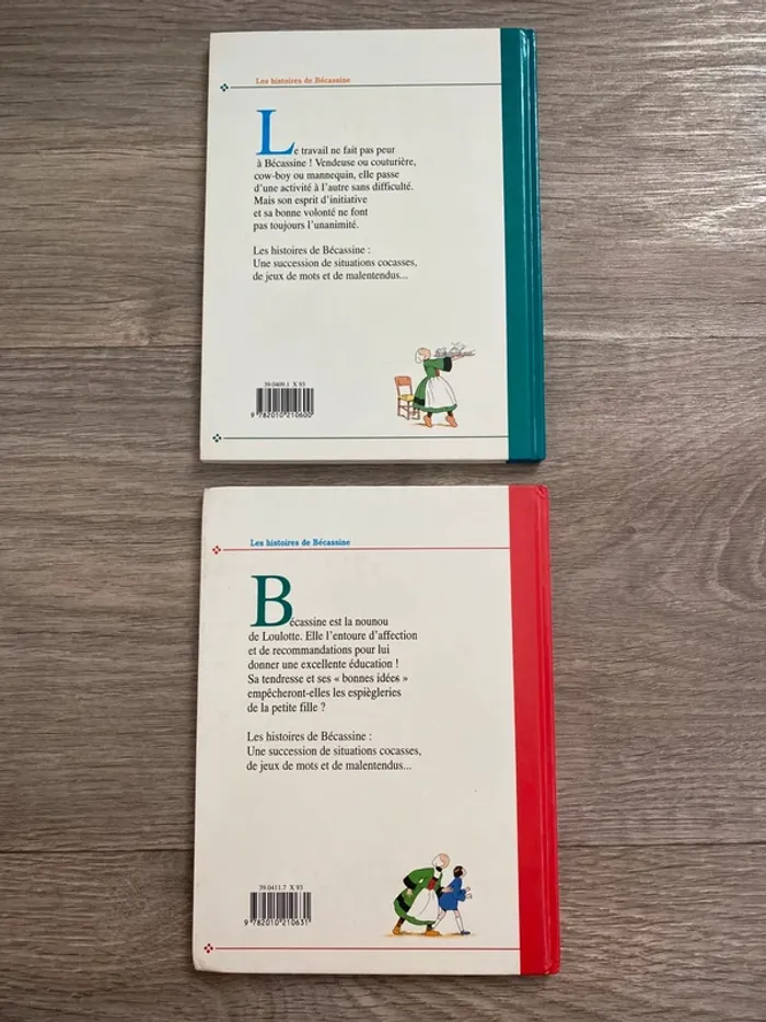 Lot 2 livres bécassine ancien travail loulotte - photo numéro 2