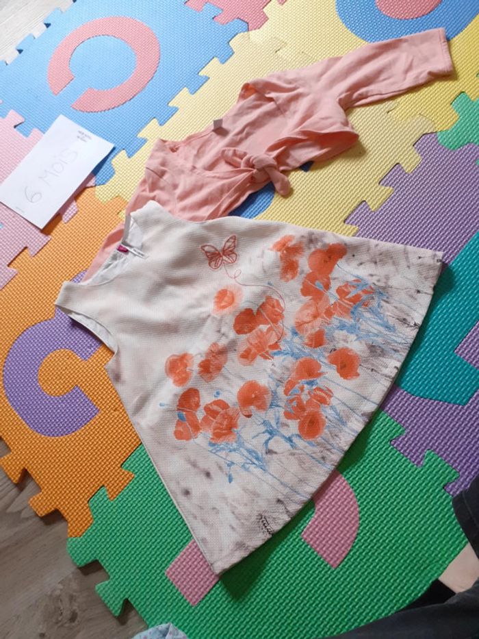 Ensemble fille 6 mois - photo numéro 2