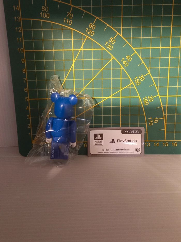 Bearbrick PlayStation bleu - photo numéro 3