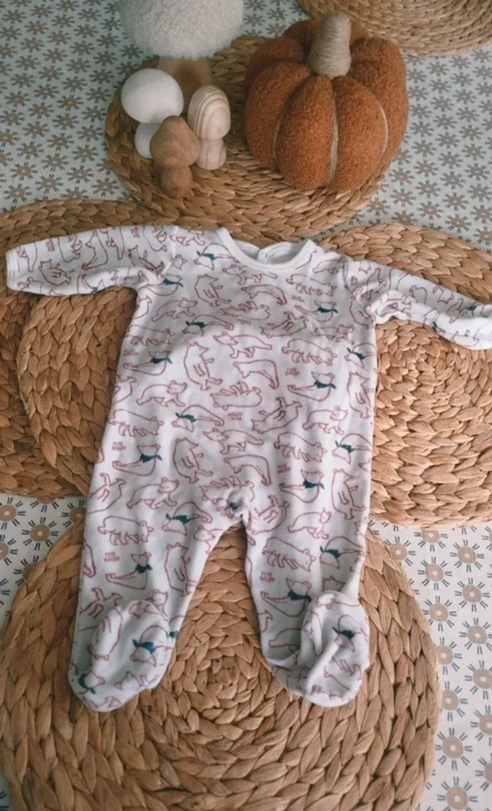 Pyjama 6 mois Petit bateau - photo numéro 2