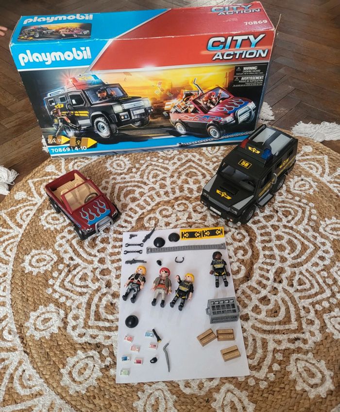 Voiture police playmobil