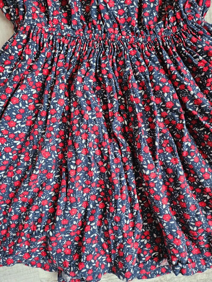 Robe manches longues fleuries 10 ans - photo numéro 3