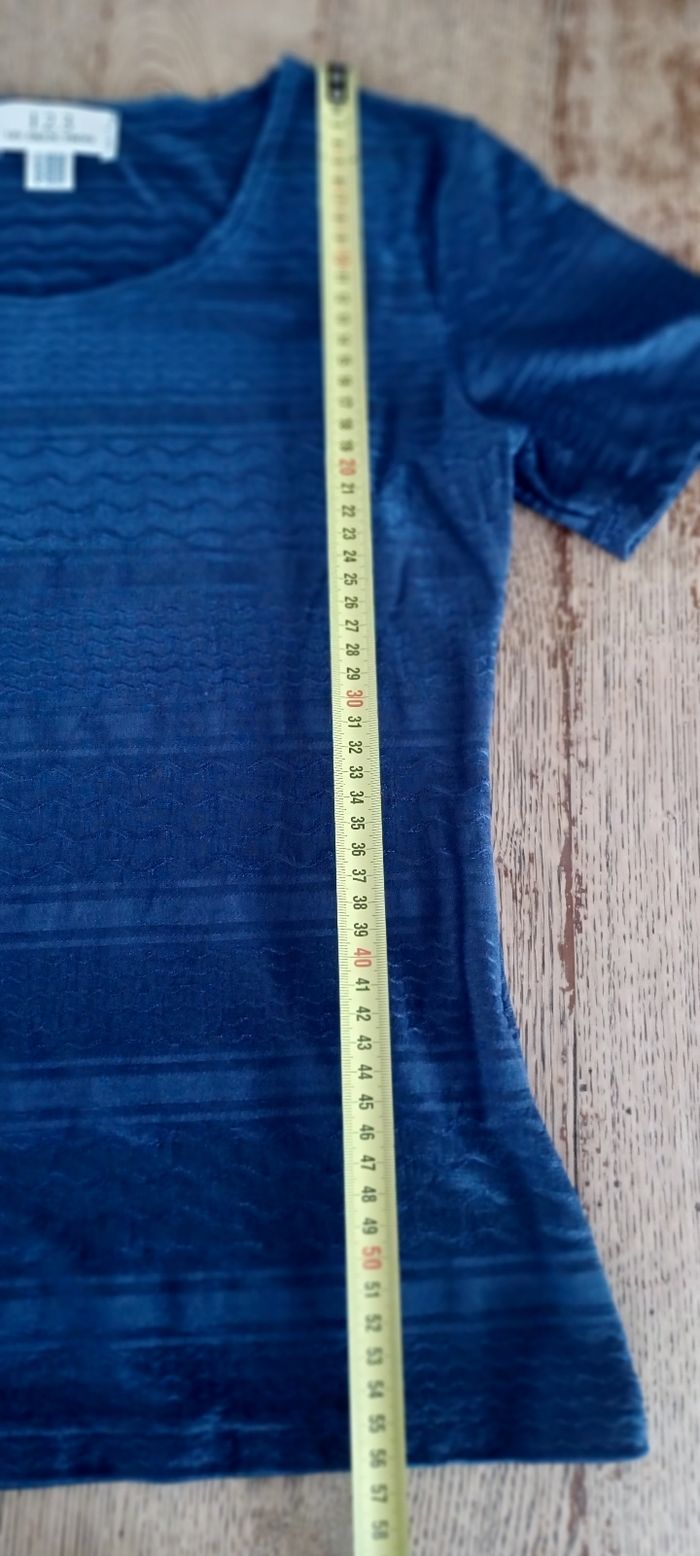 T shirt 123 bleu - photo numéro 6