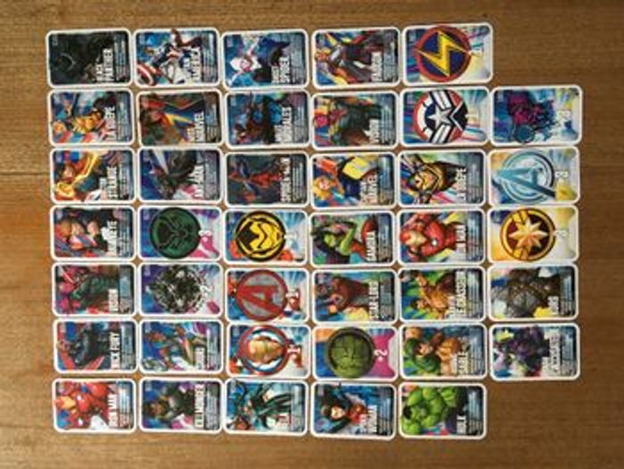 Cartes (Lot de 40)
