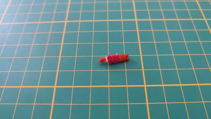 Phare arrière gauche pièce détachée miniature Altaya Renault Alpine A110 Wrc 1/18 1/18e 1/18ème #C10 - photo numéro 2