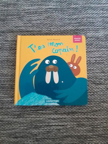 Livre cartonné animé T'es mon copain🌺