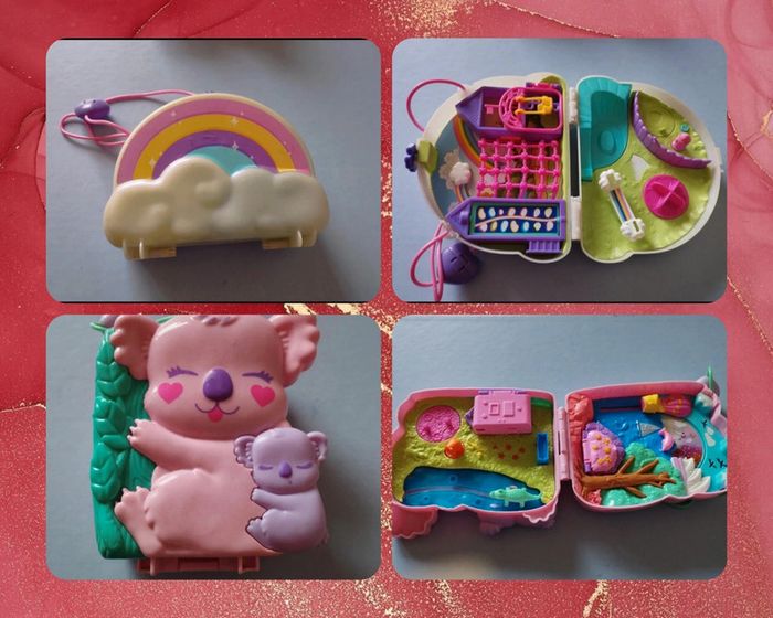 Lot de 2 Polly pockets